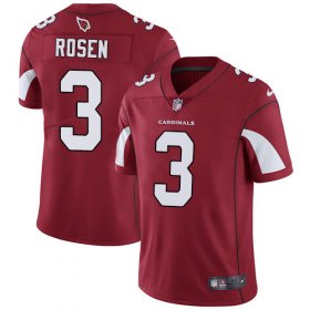 Wholesale Cheap Nike Cardinals #3 Josh Rosen Red Team Color Men\'s Stitched NFL Vapor Untouchable Limited Jersey