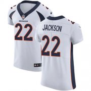 Wholesale Cheap Nike Broncos #22 Kareem Jackson White Men's Stitched NFL Vapor Untouchable Elite Jersey