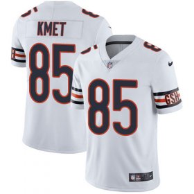 Wholesale Cheap Nike Bears #85 Cole Kmet White Men\'s Stitched NFL Vapor Untouchable Limited Jersey