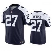 Wholesale Cheap Men's Dallas Cowboys #27 Jayron Kearse Navy 2023 F.U.S.E. Vapor Limited Stitched Football Jersey