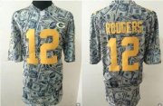 Wholesale Cheap Nike Packers #12 Aaron Rodgers Dollar Fashion Men's Stitched NFL Elite Jersey