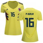 Wholesale Cheap Women's Colombia #16 M.Borja Home Soccer Country Jersey