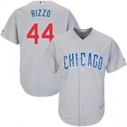 Wholesale Cheap Cubs #44 Anthony Rizzo Grey Road Stitched Youth MLB Jersey