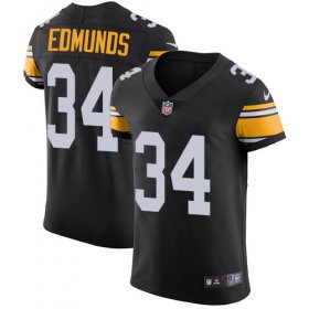 Wholesale Cheap Nike Steelers #34 Terrell Edmunds Black Team Color Men\'s Stitched NFL Vapor Untouchable Elite Jersey