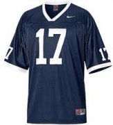 Wholesale Cheap Penn State Nittany Lions #17 Navy Blue Jersey