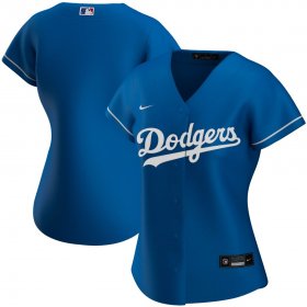 Wholesale Cheap Los Angeles Dodgers Nike Women\'s Alternate 2020 MLB Team Jersey Royal