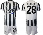 Wholesale Cheap Men 2021-2022 Club Juventus home white 28 Adidas Soccer Jerseys