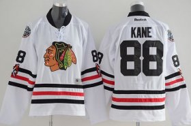 Wholesale Cheap Blackhawks #88 Patrick Kane White 2015 Winter Classic Stitched Youth NHL Jersey