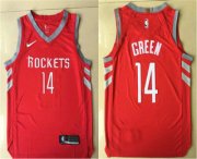 Wholesale Cheap Men's Houston Rockets #14 Gerald Green New Red 2017-2018 Nike Authentic Printed NBA Jersey