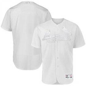 Wholesale Cheap St. Louis Cardinals Blank Majestic 2019 Players\' Weekend Flex Base Authentic Team Jersey White