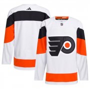 Cheap Men's Philadelphia Flyers Blank White 2024 Stadium Series Stitched Jersey