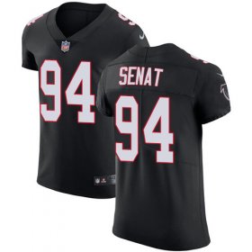 Wholesale Cheap Nike Falcons #94 Deadrin Senat Black Alternate Men\'s Stitched NFL Vapor Untouchable Elite Jersey