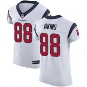 Wholesale Cheap Nike Texans #88 Jordan Akins White Men's Stitched NFL New Elite Jersey