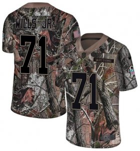 Wholesale Cheap Nike Browns #71 Jedrick Wills JR Camo Men\'s Stitched NFL Limited Rush Realtree Jersey