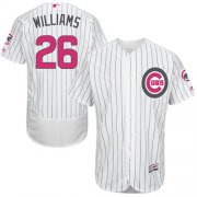 Wholesale Cheap Cubs #26 Billy Williams White(Blue Strip) Flexbase Authentic Collection Mother's Day Stitched MLB Jersey