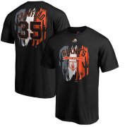 Wholesale Cheap San Francisco Giants #35 Brandon Crawford Majestic 2019 Spring Training Name & Number T-Shirt Black