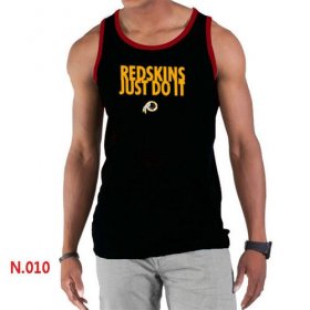 Wholesale Cheap Men\'s Nike NFL Washington Redskins Sideline Legend Authentic Logo Tank Top Black_1