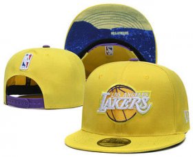 Wholesale Cheap Los Angeles Lakers Snapback Ajustable Cap Hat YD 10