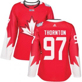 Wholesale Cheap Team Canada #97 Joe Thornton Red 2016 World Cup Women\'s Stitched NHL Jersey