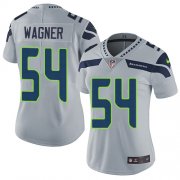 Wholesale Cheap Nike Seahawks #54 Bobby Wagner Grey Alternate Women's Stitched NFL Vapor Untouchable Limited Jersey