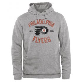 Wholesale Cheap Philadelphia Flyers Heritage Pullover Hoodie Ash