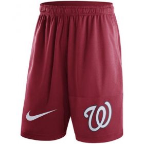 Wholesale Cheap Men\'s Washington Nationals Nike Red Dry Fly Shorts