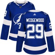 Cheap Adidas Lightning #29 Scott Wedgewood Blue Home Authentic Women's Stitched NHL Jersey