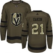 Wholesale Cheap Adidas Golden Knights #21 Cody Eakin Green Salute to Service Stitched NHL Jersey