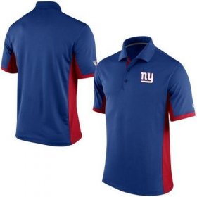 Wholesale Cheap Men\'s Nike NFL New York Giants Royal Team Issue Performance Polo