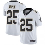 Wholesale Cheap Nike Saints #25 Eli Apple White Men's Stitched NFL Vapor Untouchable Limited Jersey