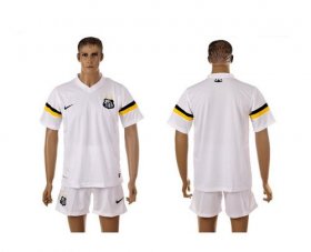 Wholesale Cheap Santos Blank White Home Soccer Club Jersey