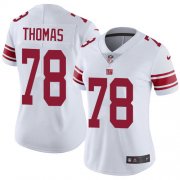 Wholesale Cheap Nike Giants #78 Andrew Thomas White Women's Stitched NFL Vapor Untouchable Limited Jersey