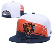Wholesale Cheap Bears Team Logo Orange Peaked Adjustable Hat