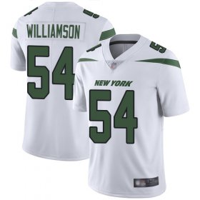 Wholesale Cheap Nike Jets #54 Avery Williamson White Men\'s Stitched NFL Vapor Untouchable Limited Jersey