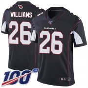Wholesale Cheap Nike Cardinals #26 Brandon Williams Black Alternate Men's Stitched NFL 100th Season Vapor Limited Jersey