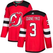 Wholesale Cheap Adidas Devils #3 Ken Daneyko Red Home Authentic Stitched NHL Jersey