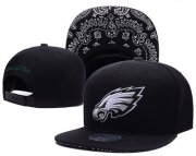 Wholesale Cheap NFL Philadelphia Eagles Fresh Logo White Adjustable Hat 12