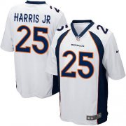 Wholesale Cheap Nike Broncos #25 Chris Harris Jr White Youth Stitched NFL New Elite Jersey