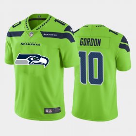 Wholesale Cheap Seattle Seahawks #10 Josh Gordon Green Men\'s Nike Big Team Logo Vapor Limited NFL Jersey