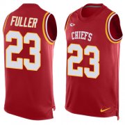 Wholesale Cheap Nike Chiefs #23 Kendall Fuller Red Team Color Men's Stitched NFL Limited Tank Top Jersey