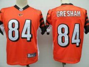 Wholesale Cheap Bengals #84 Jermaine Gresham Orange Stitched NFL Jersey