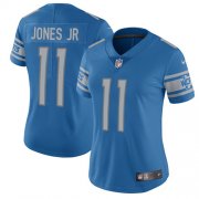 Wholesale Cheap Nike Lions #11 Marvin Jones Jr Light Blue Team Color Women's Stitched NFL Vapor Untouchable Limited Jersey