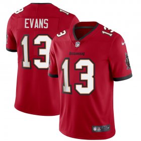 Wholesale Cheap Tampa Bay Buccaneers #13 Mike Evans Men\'s Nike Red Vapor Limited Jersey