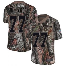 Wholesale Cheap Nike Eagles #77 Andre Dillard Camo Men\'s Stitched NFL Limited Rush Realtree Jersey