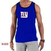 Wholesale Cheap Men's Nike NFL New York Giants Sideline Legend Authentic Logo Tank Top Blue_2