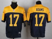 Wholesale Cheap Nike Packers #17 Davante Adams Navy Blue Alternate Men's Stitched NFL New Elite Jersey