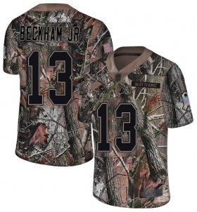 Wholesale Cheap Nike Browns #13 Odell Beckham Jr Camo Youth Stitched NFL Limited Rush Realtree Jersey