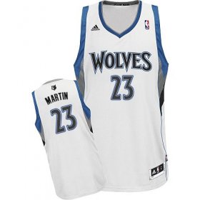 Wholesale Cheap Minnesota Timberwolves #23 Kevin Martin White Swingman Jersey