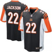 Wholesale Cheap Nike Bengals #22 William Jackson Black Team Color Youth Stitched NFL Elite Jersey