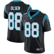 Wholesale Cheap Nike Panthers #88 Greg Olsen Black Team Color Men's Stitched NFL Vapor Untouchable Limited Jersey